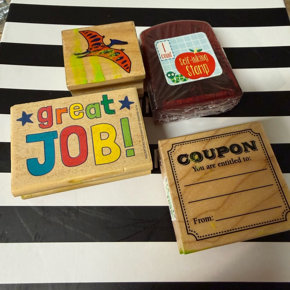 4 stamps bundle